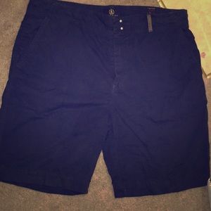 2 pairs Saltire shorts (1 grey, 1 navy blue)